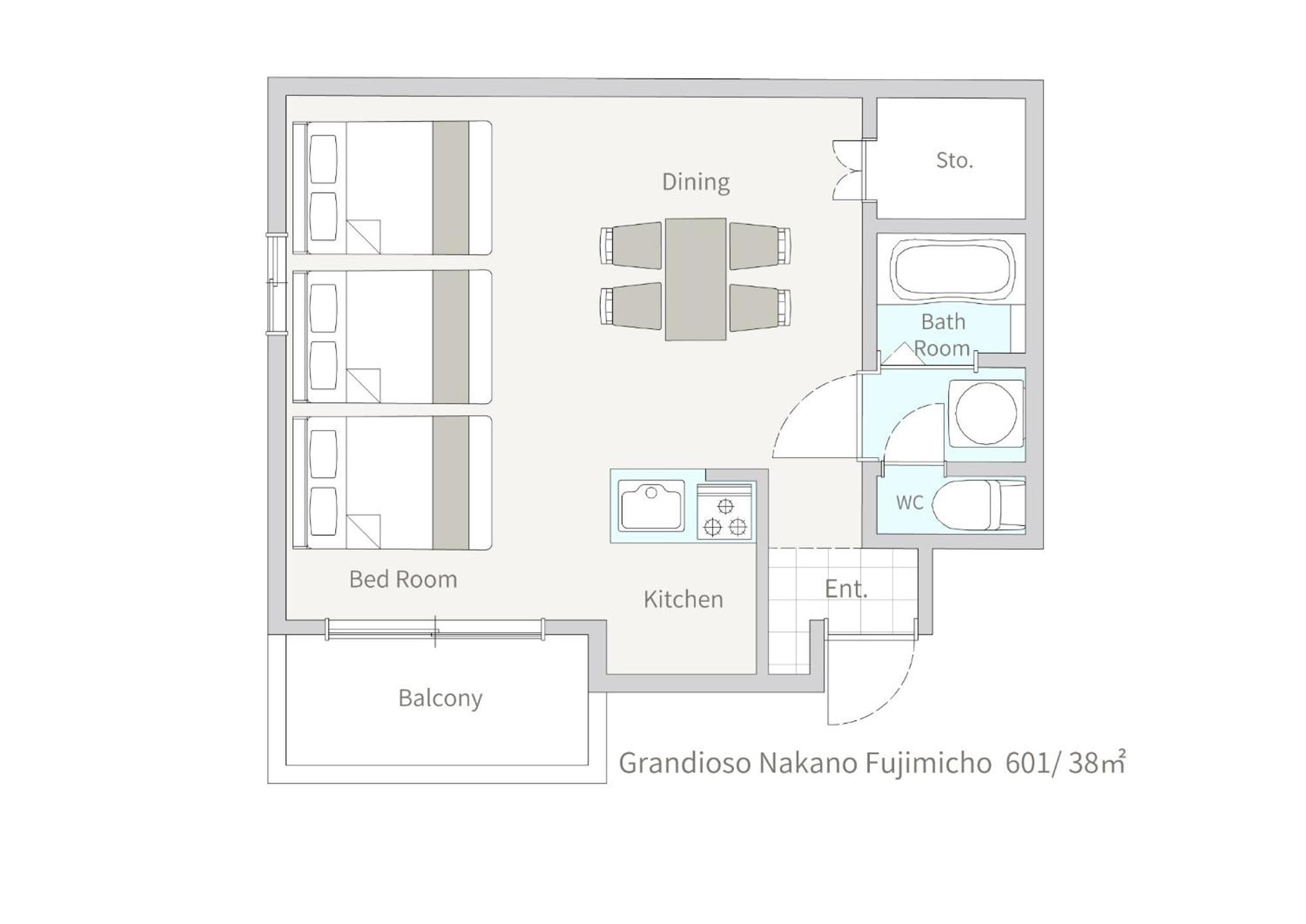 Green House Nakano Fujimicho - Vacation Stay 65976V Tokyo Eksteriør bilde